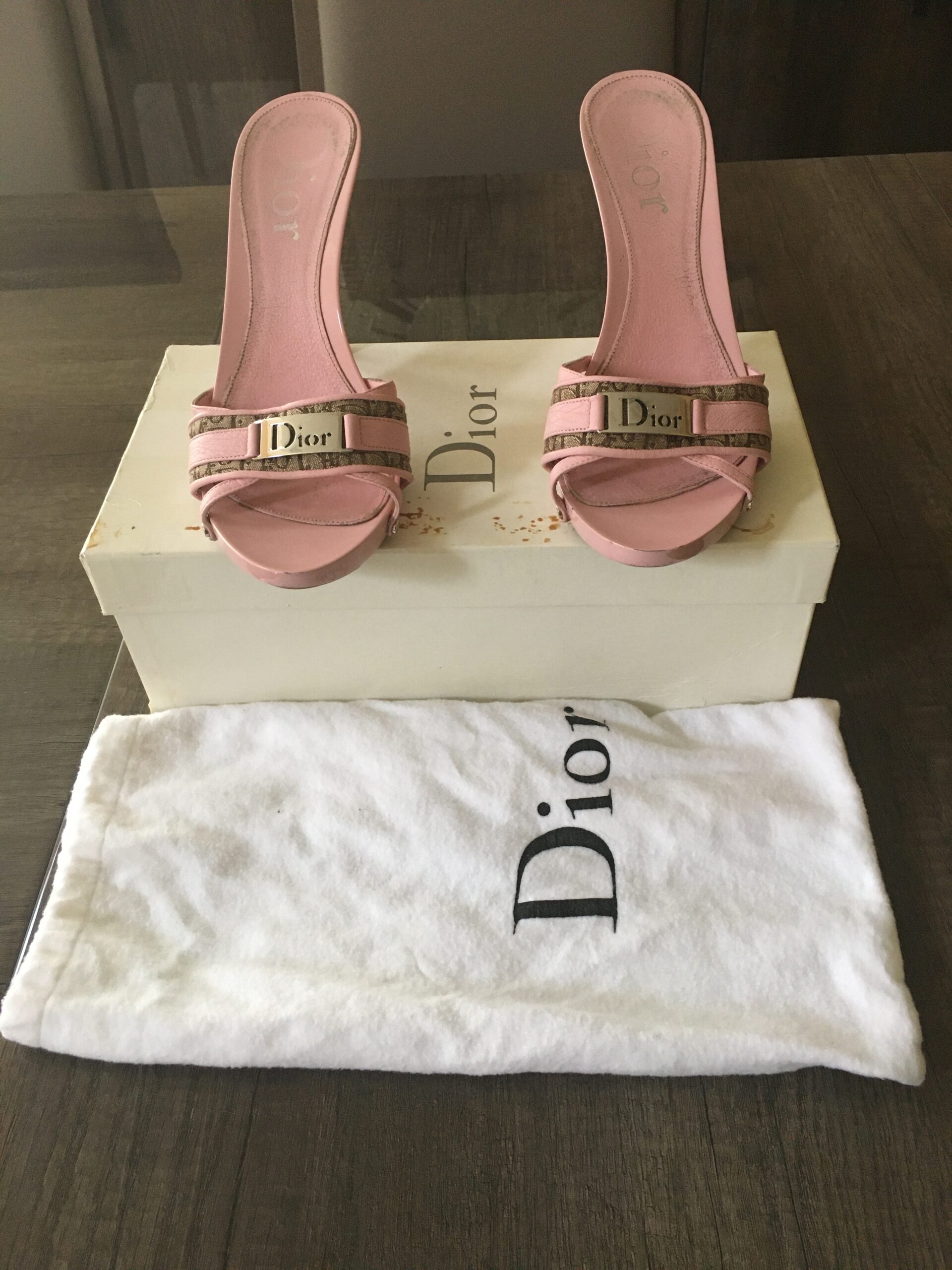 dior monogram shoes