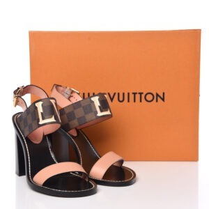 Louis Vuitton ebene passenger heels / www.notyourregularcloset.com