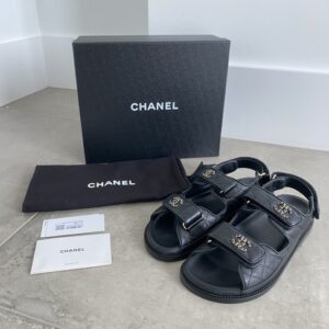 Chanel dad sandal, www.notyourregularcloset.com