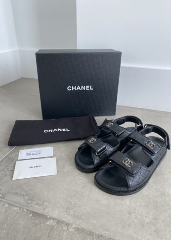 Chanel dad sandal, www.notyourregularcloset.com